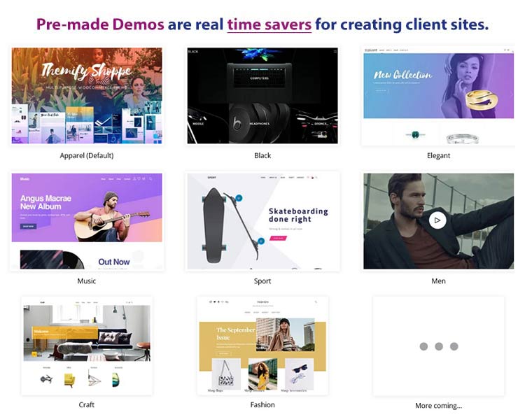 Shoppe eCommerce theme by Themify - Starter Sites Demos for different niche store websites